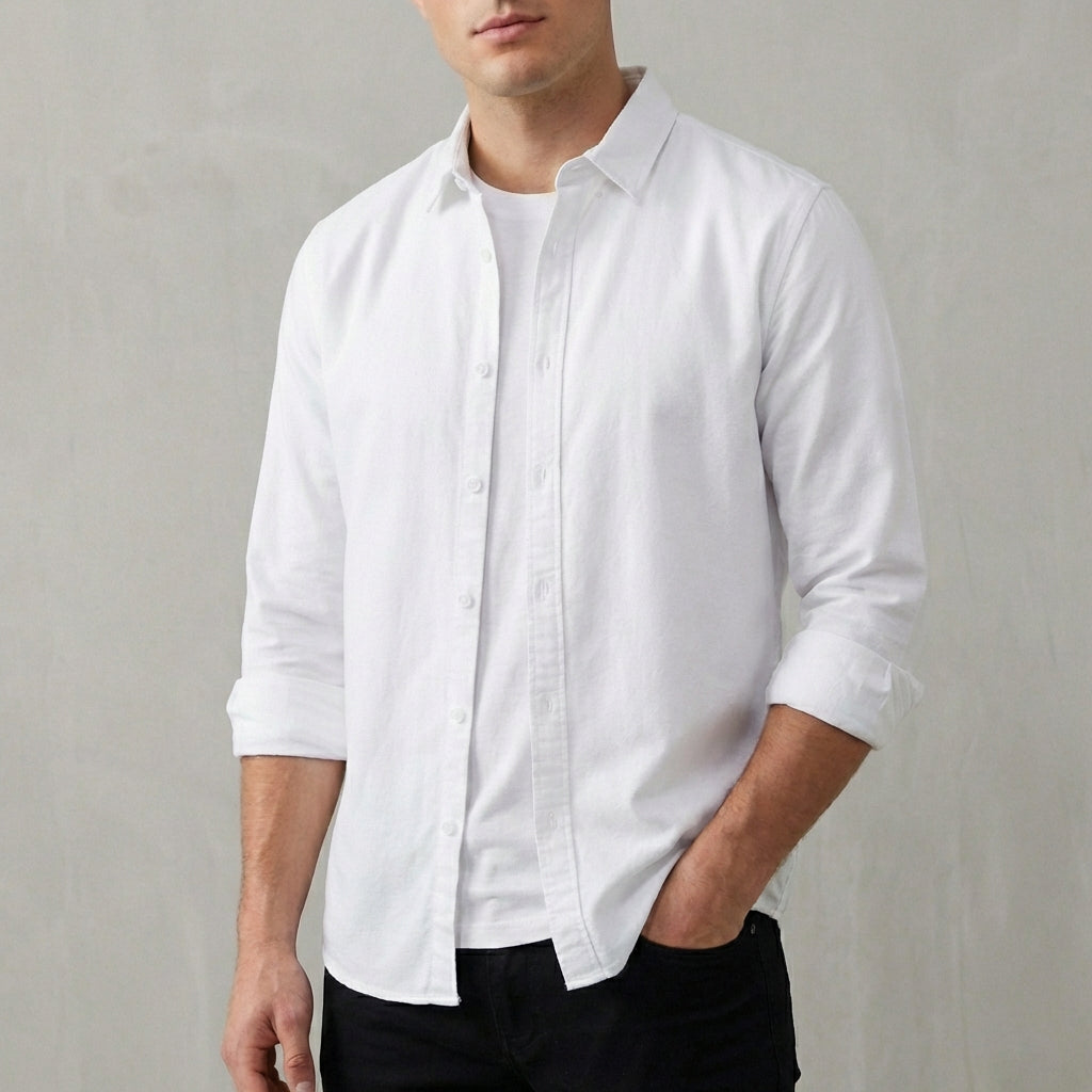 Button-Down Oxford Shirt for Men