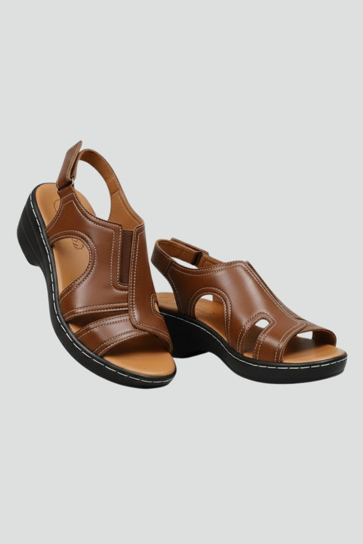 Open Toe Cutout Sandals for Women