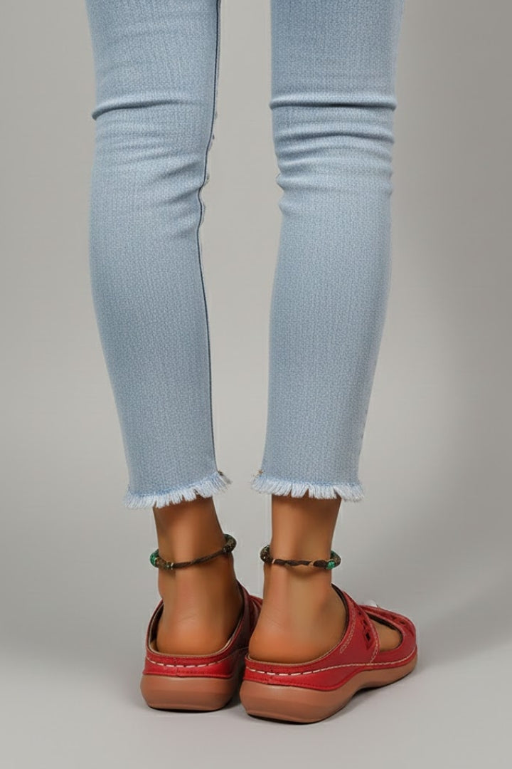 Slide Sandals with Dual Straps for Women
