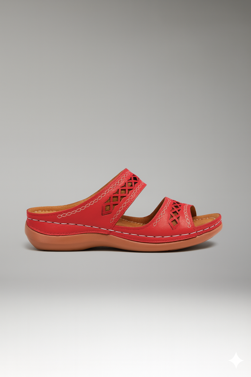 Slide Sandals with Dual Straps for Women