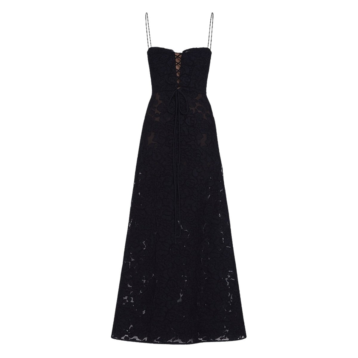 Strappy A-Line Wedding Guest Maxi Dress for Women