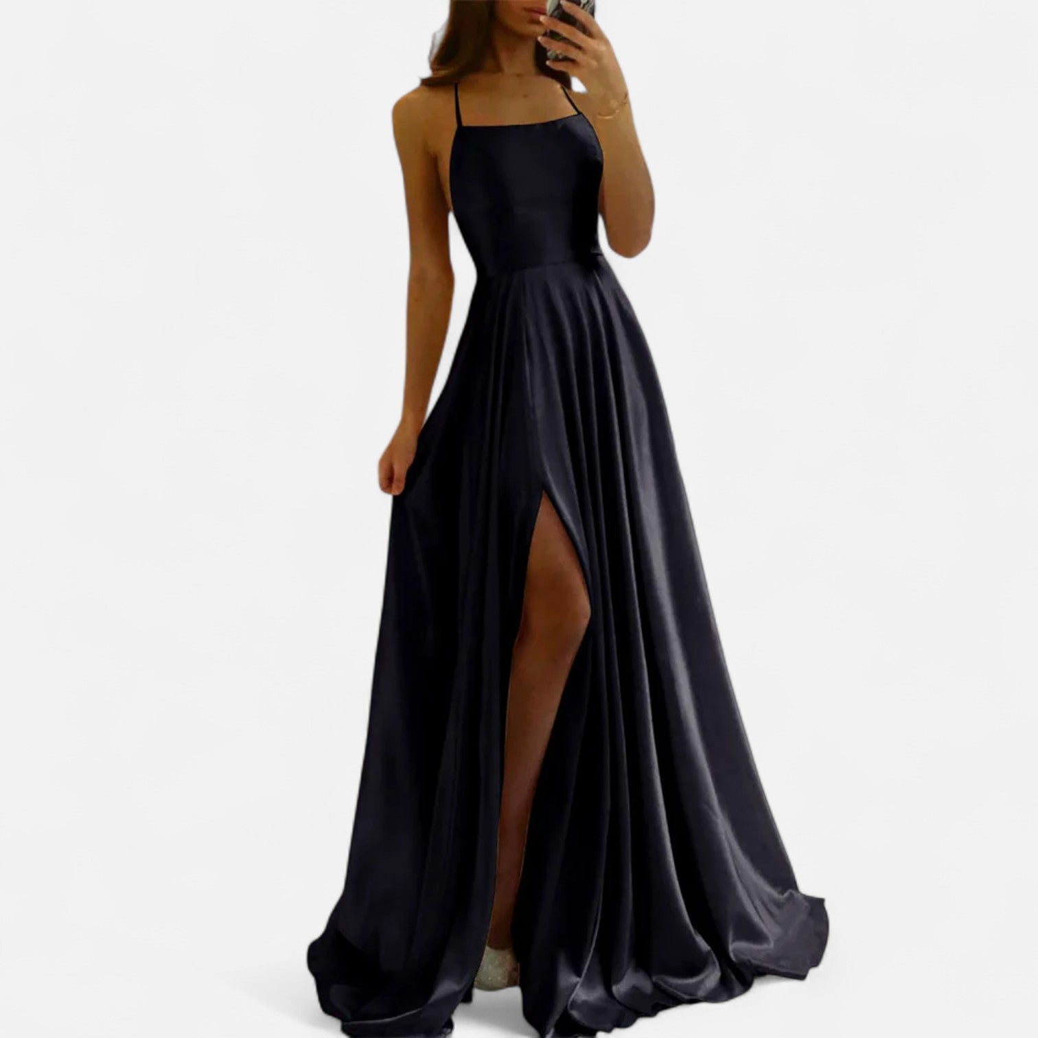 Slit Maxi Dress Wedding Guest for Women