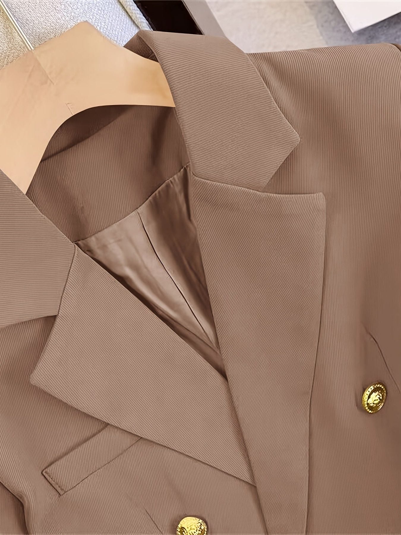 Double-Breasted Blazer for Women - View 10