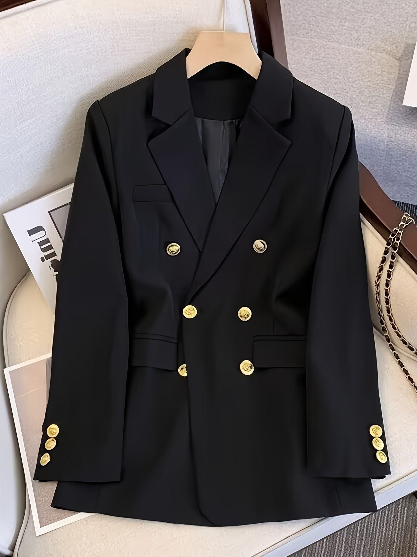 Double-Breasted Blazer for Women