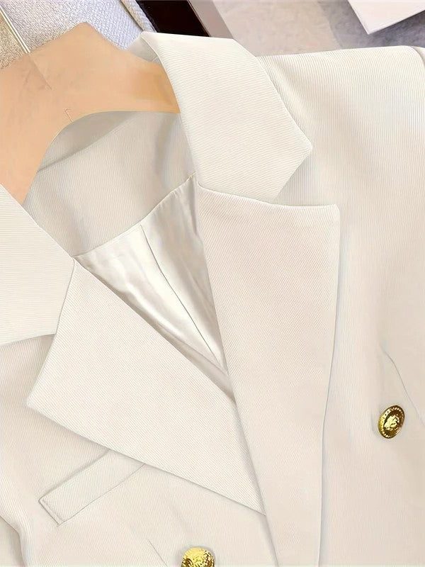 Double-Breasted Blazer for Women - View 7