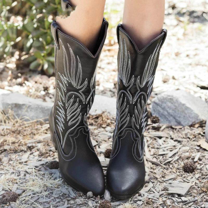 Pointed Toe Cowboy Boots for Women