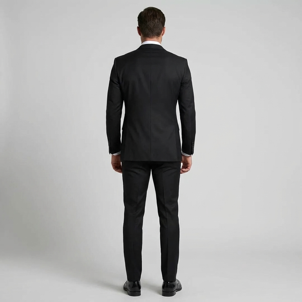 Three-Piece Slim Fit Suit for Men