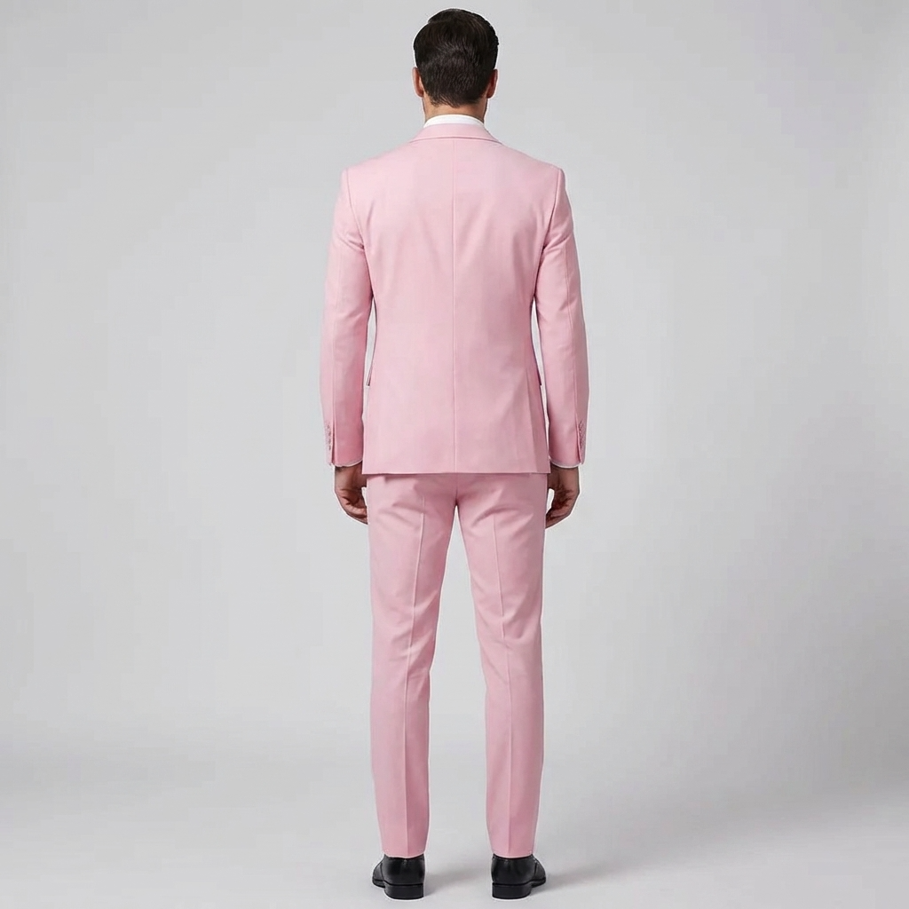 Three-Piece Slim Fit Suit for Men