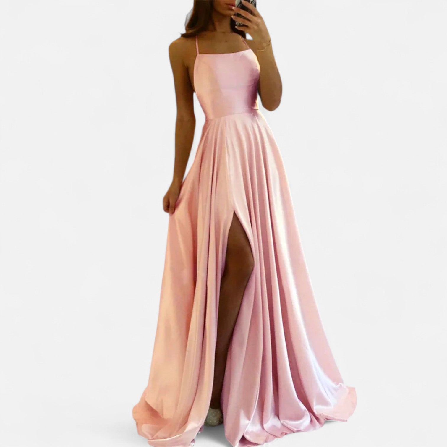 Slit Maxi Dress Wedding Guest for Women