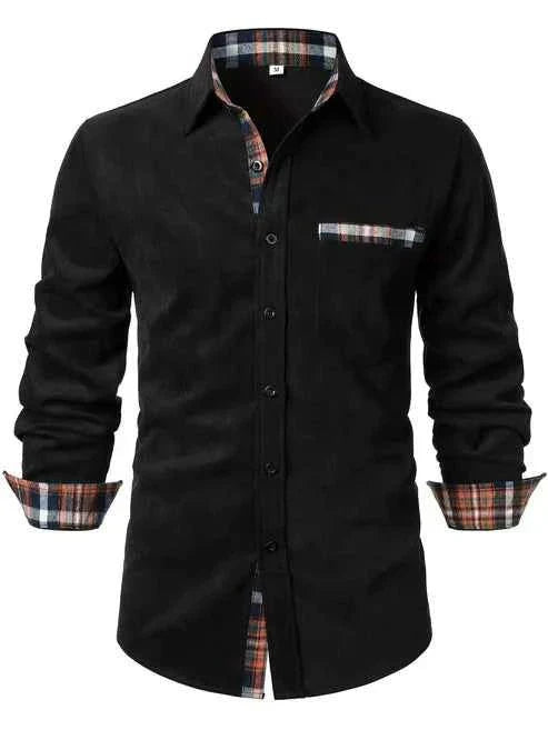 Button-Down Checked Shirt for Men