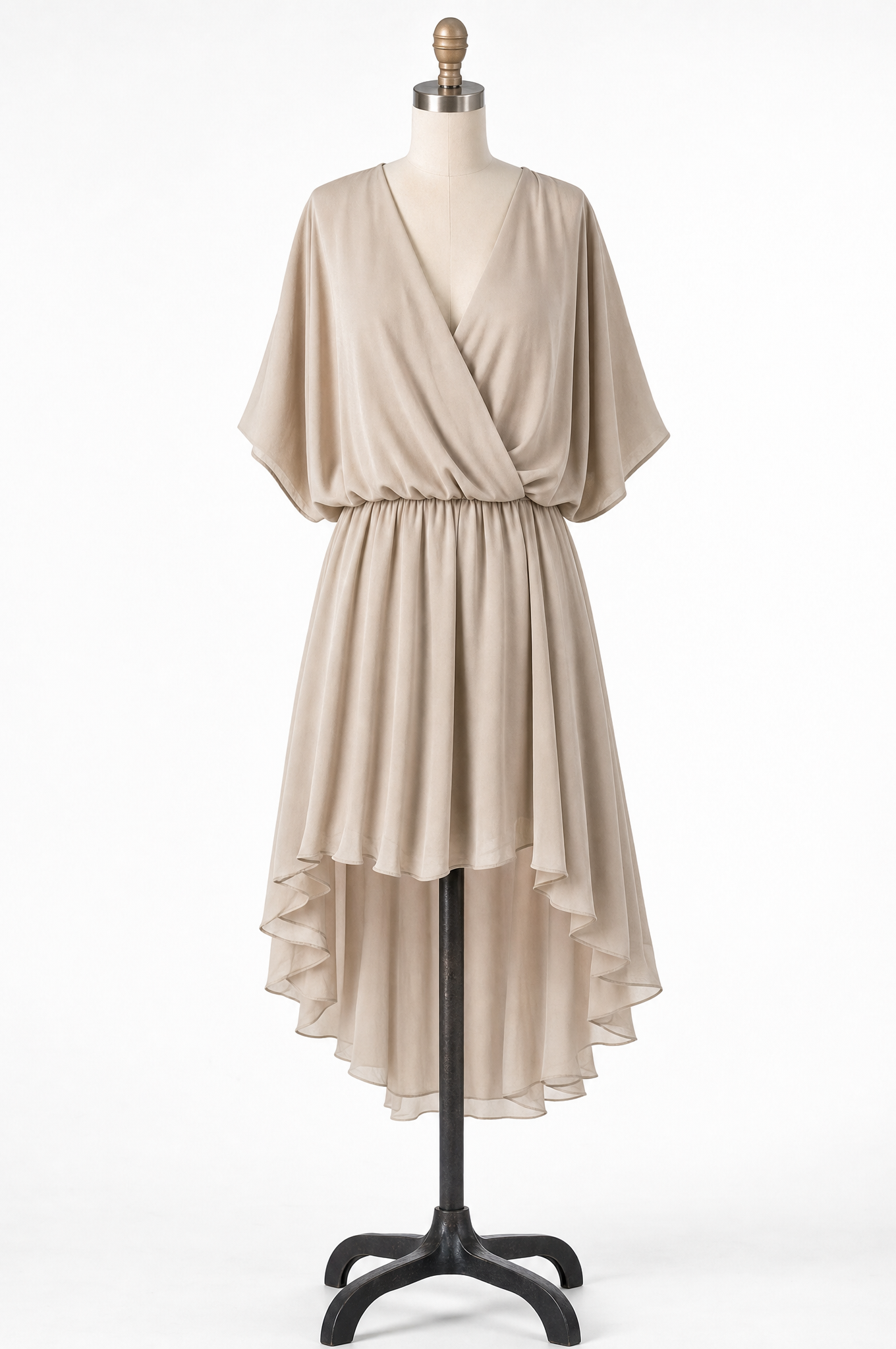 Ibiza Wrap Dress with V-Neck for Women