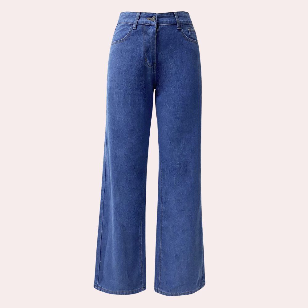 High Waist Straight Leg Jeans for Women - View 6