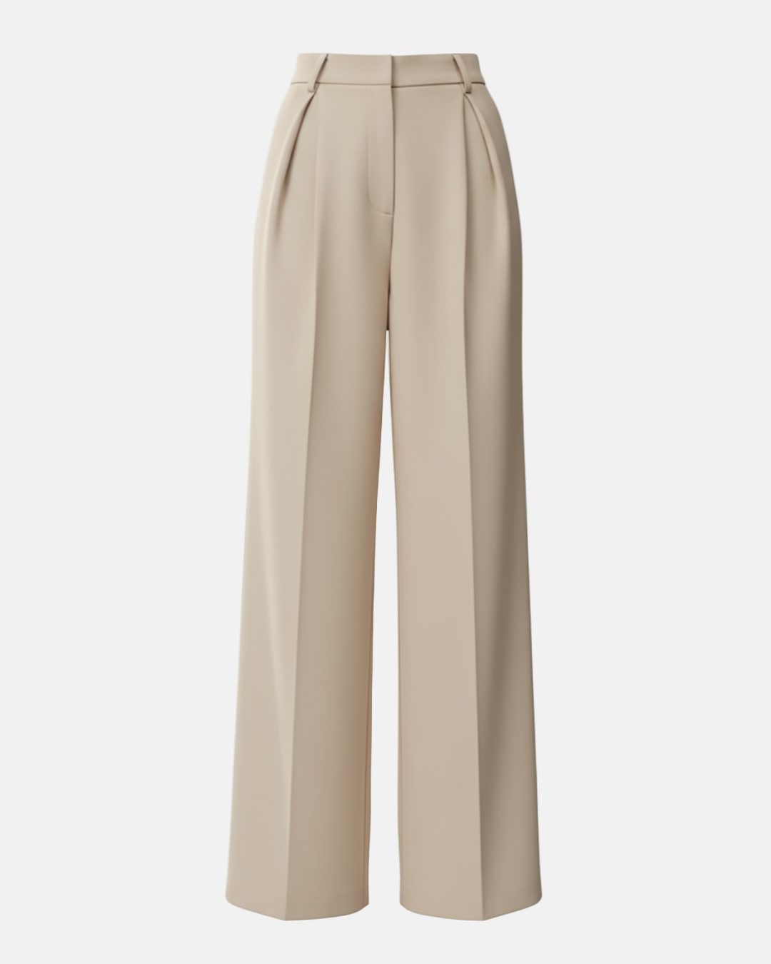 High Waist Wide Leg Tailored Trousers for Women - View 7