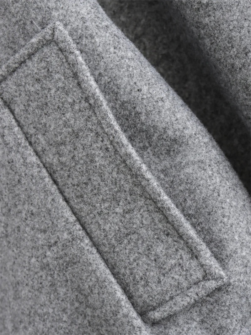 Cropped Ribbed Trim Bomber Jacket for Women