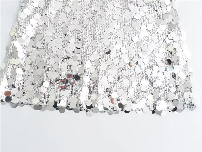 Sequin Mini Skirt for Women