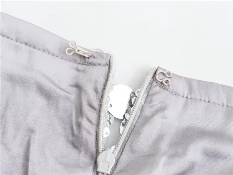 Sequin Mini Skirt for Women