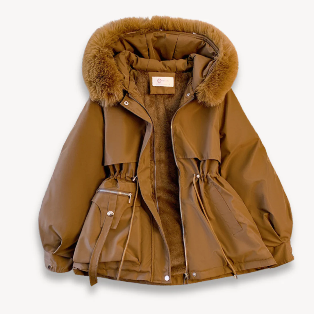 Winter Parka with Hood for Women