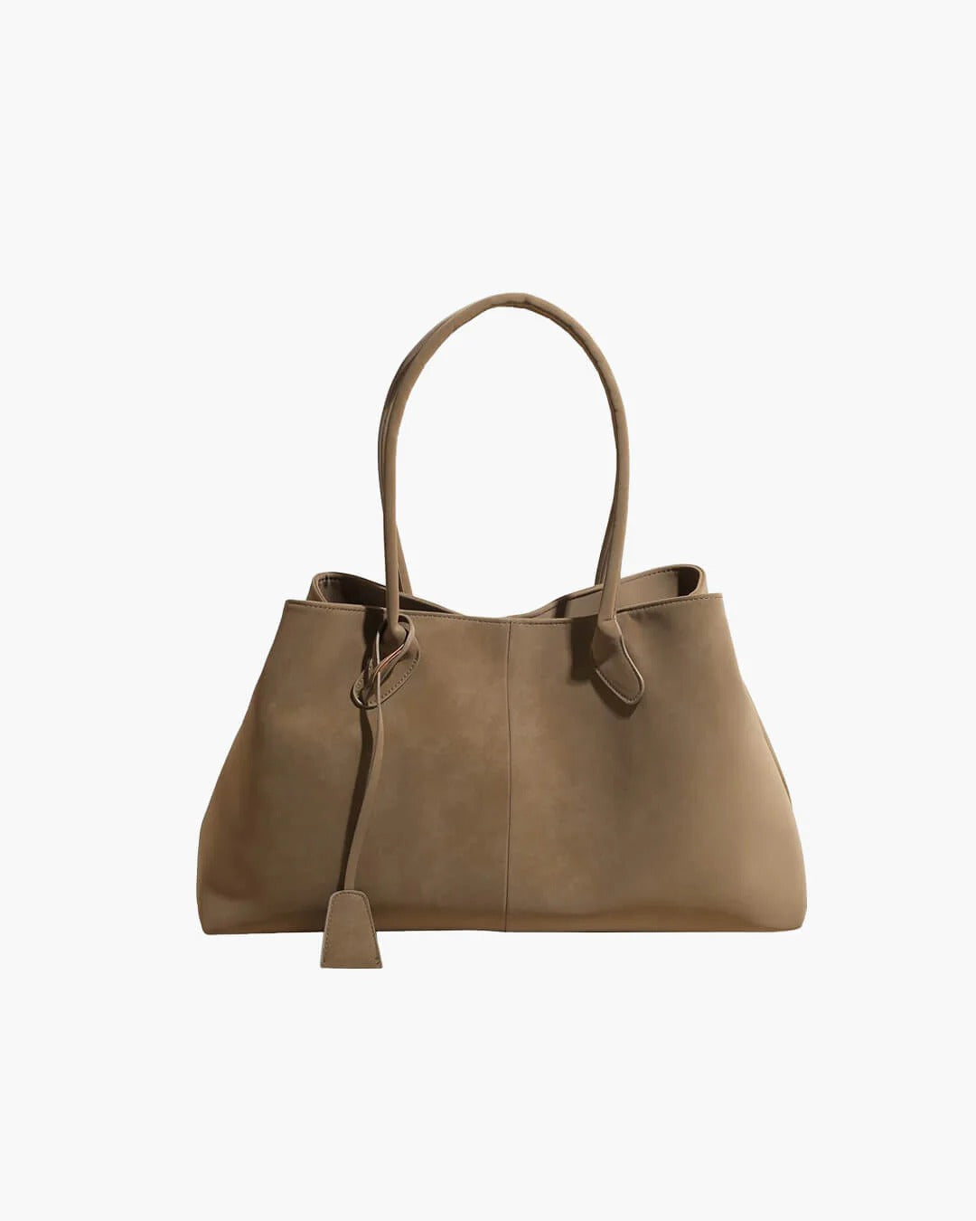 Suede Two Handle Tote Bag for Women