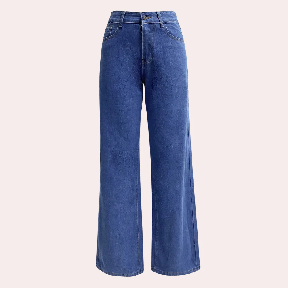 High Waisted Straight Leg Jeans for Women