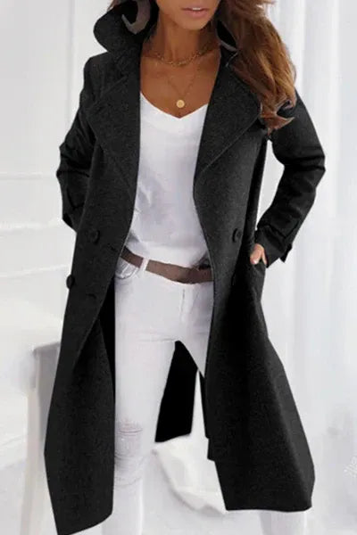 Elegant Woolen Winter Coat for Women