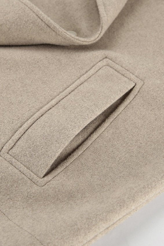 Oversized Wool Blend Jacket for Women