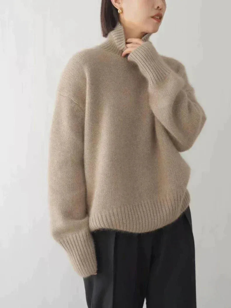 Classic Turtleneck Sweater for Women