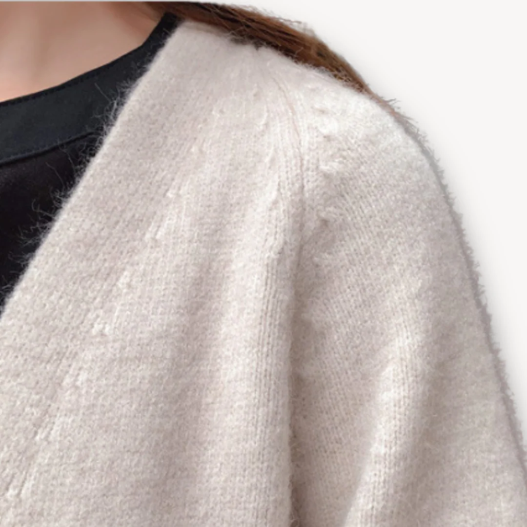 Long Knit Cardigan with Pockets for Women