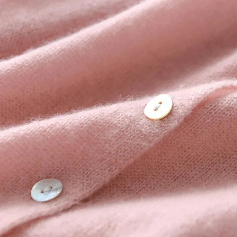 Button-Front Sweater for Women