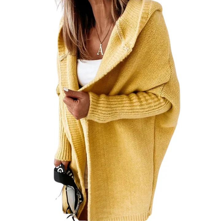 Soft Knit Mid-length Cardigan for Women