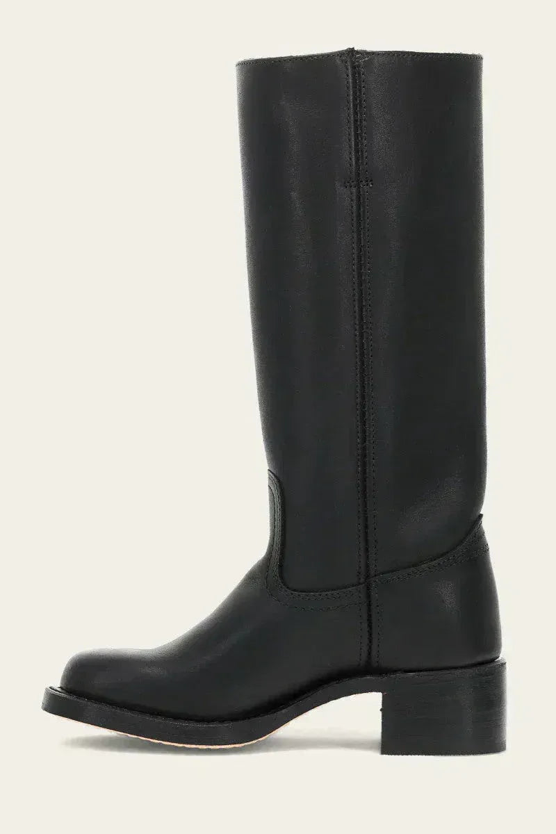 Knee-High Block Heel Western Boots for Women