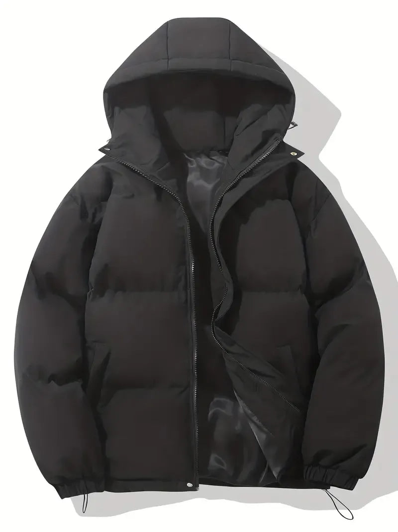 Hooded Puffer Jacket for Women