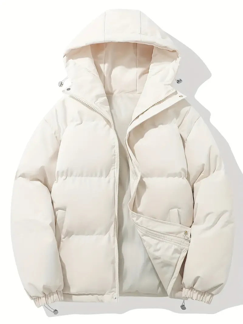 Hooded Puffer Jacket for Women