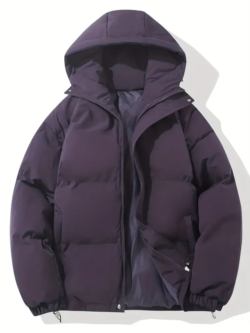 Hooded Puffer Jacket for Women