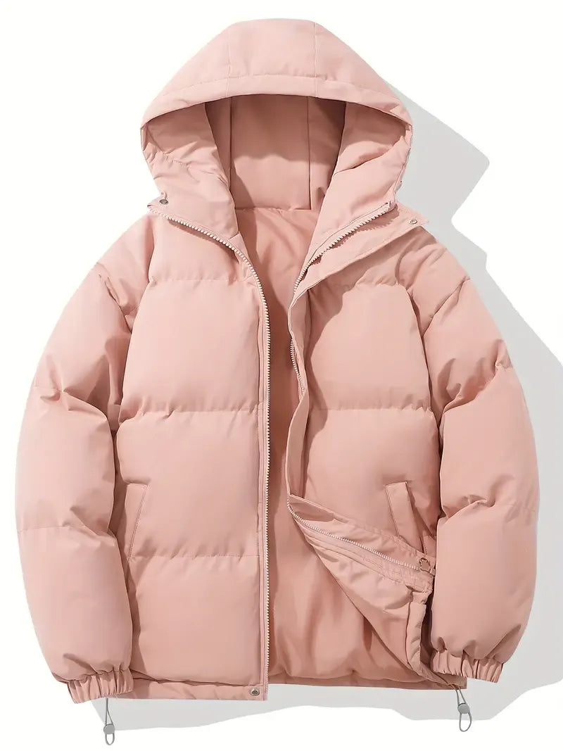 Hooded Puffer Jacket for Women