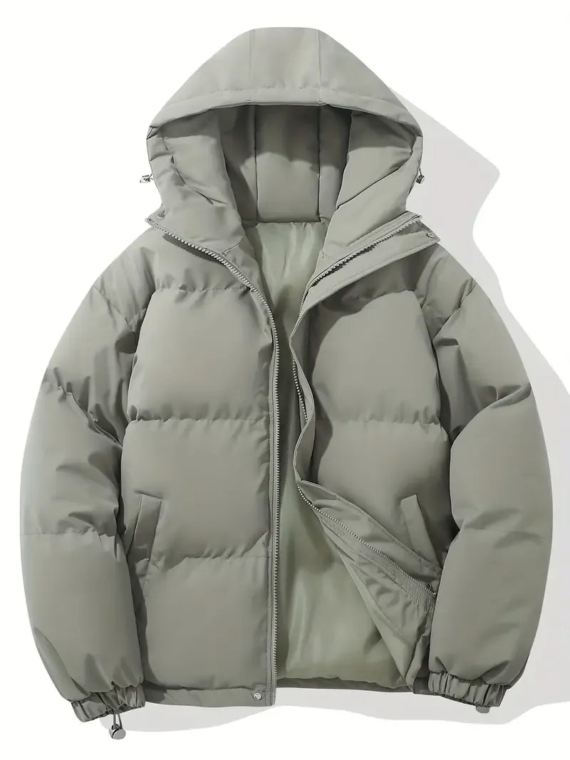 Hooded Puffer Jacket for Women