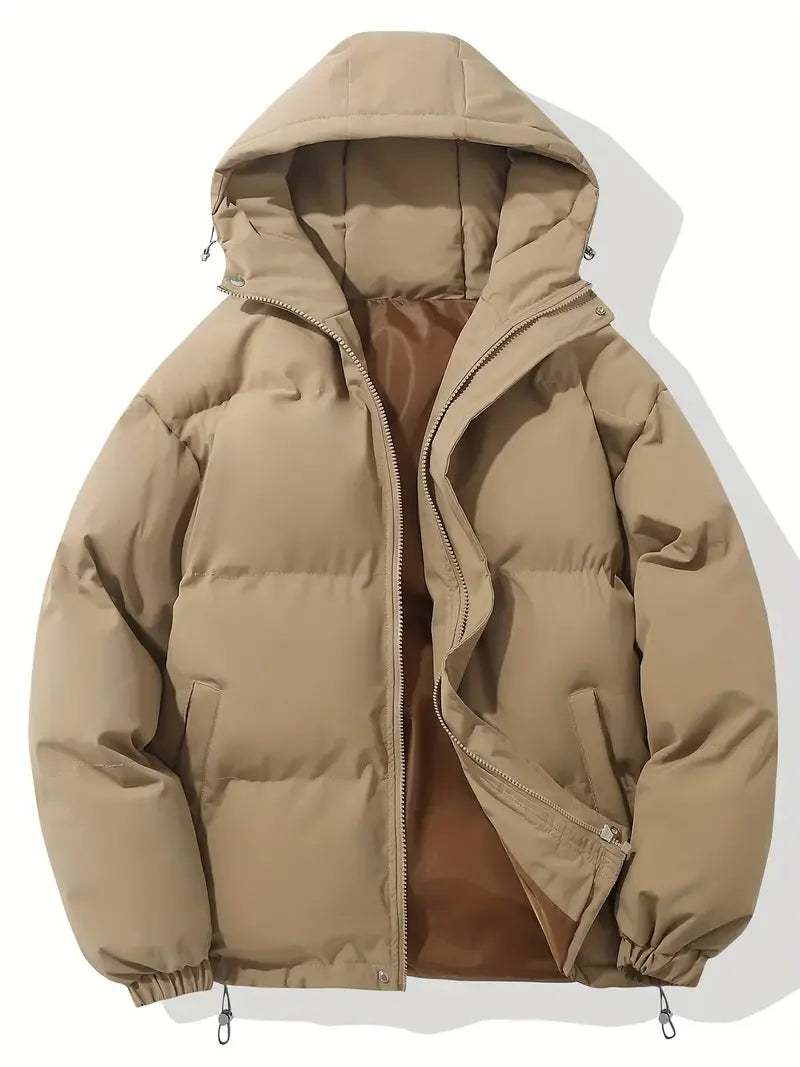 Hooded Puffer Jacket for Women