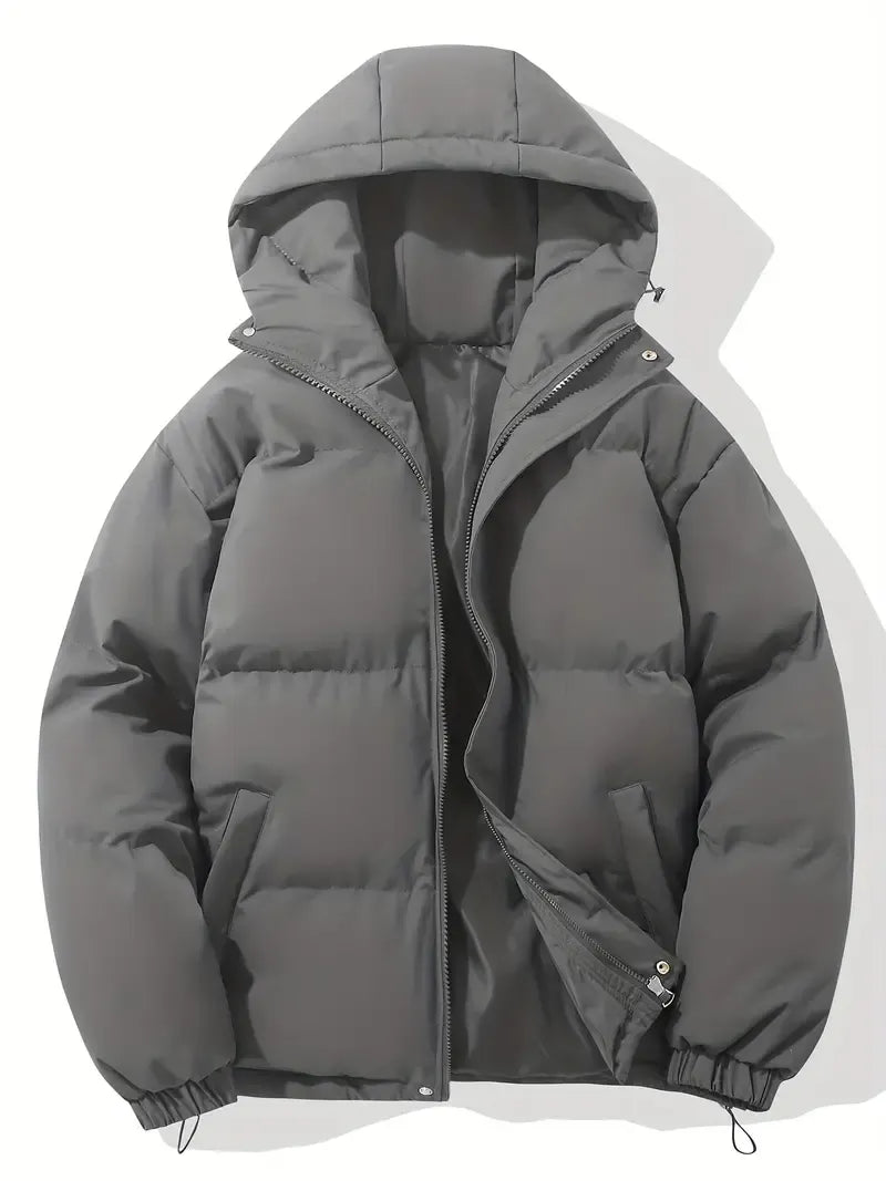 Hooded Puffer Jacket for Women