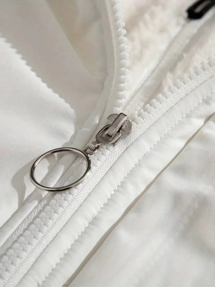 Hooded Sherpa Lined Puffer Jacket for Women