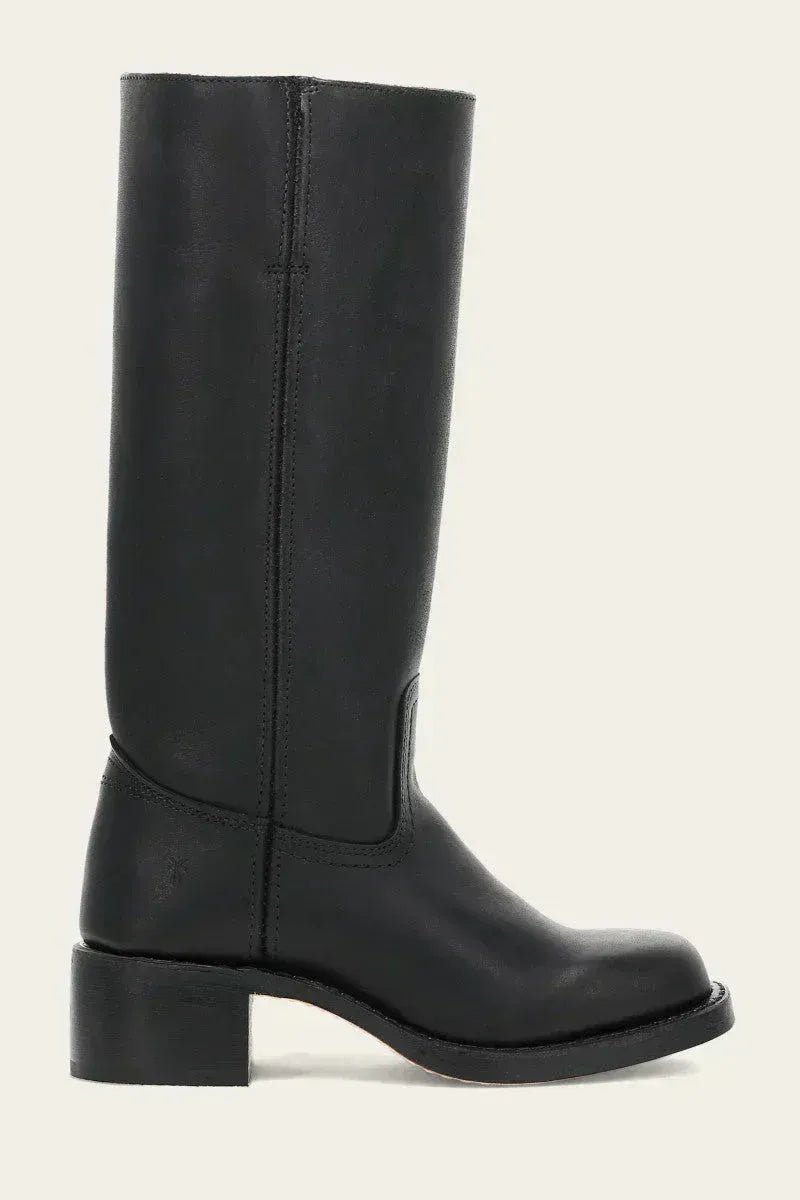 Knee-High Block Heel Western Boots for Women