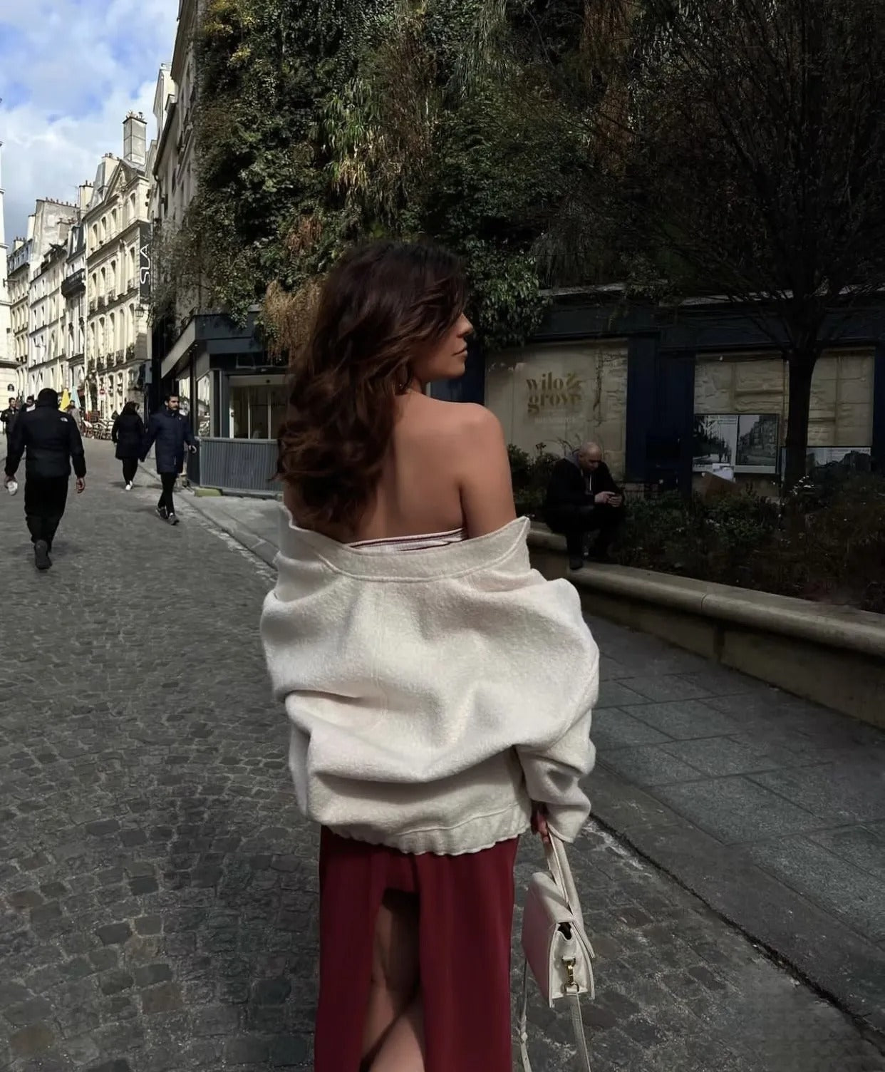 Oversized High Neck Bomber Jacket for Women