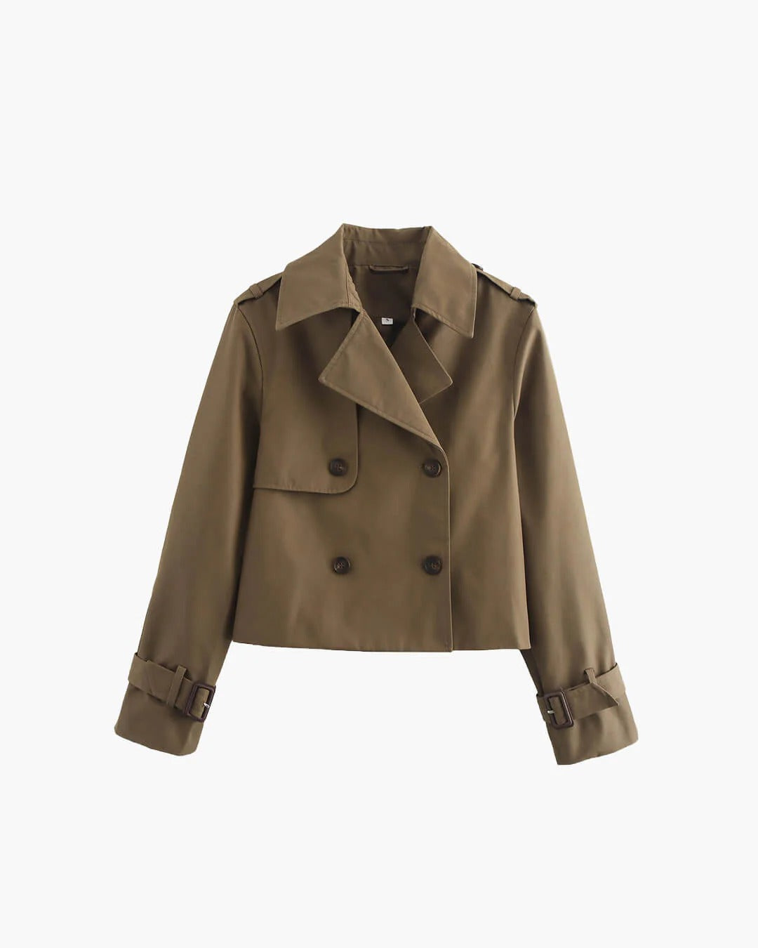 Cropped Trench Jacket for Women