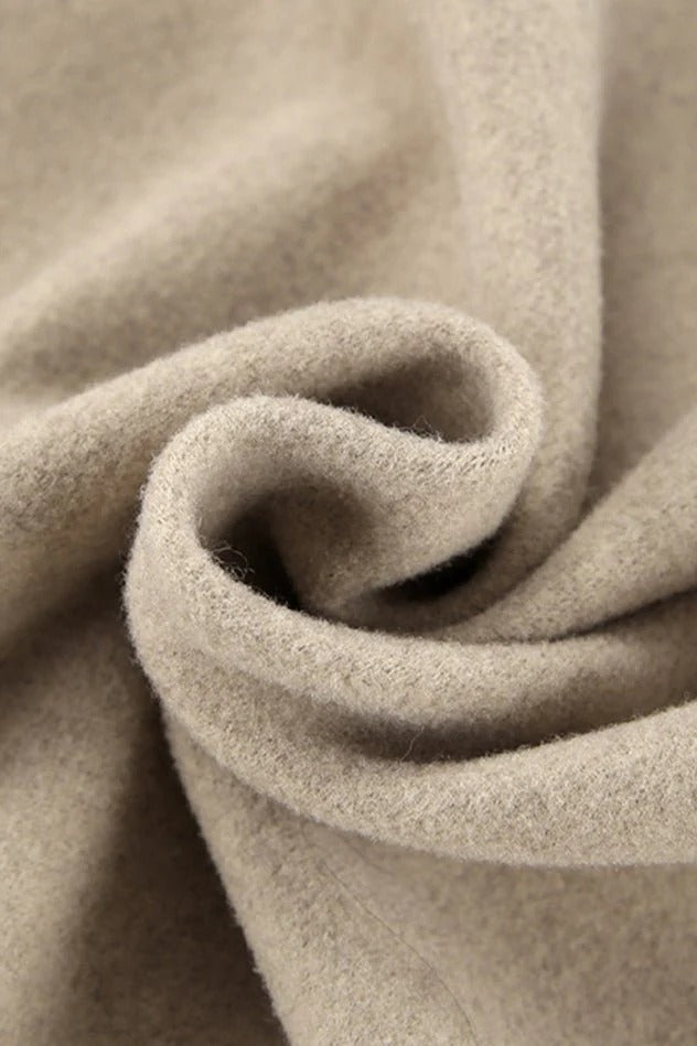 Oversized Wool Blend Jacket for Women