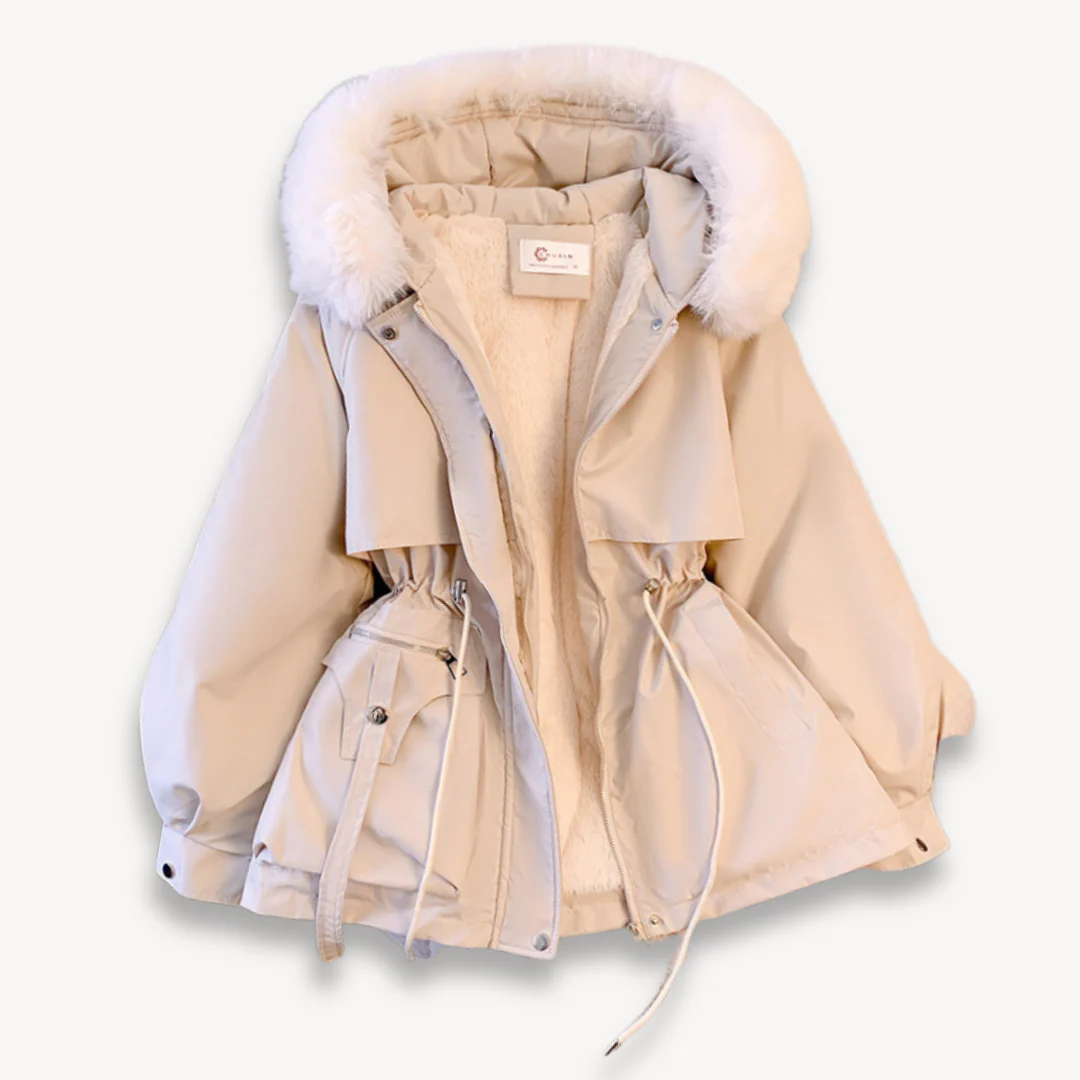Winter Parka with Hood for Women