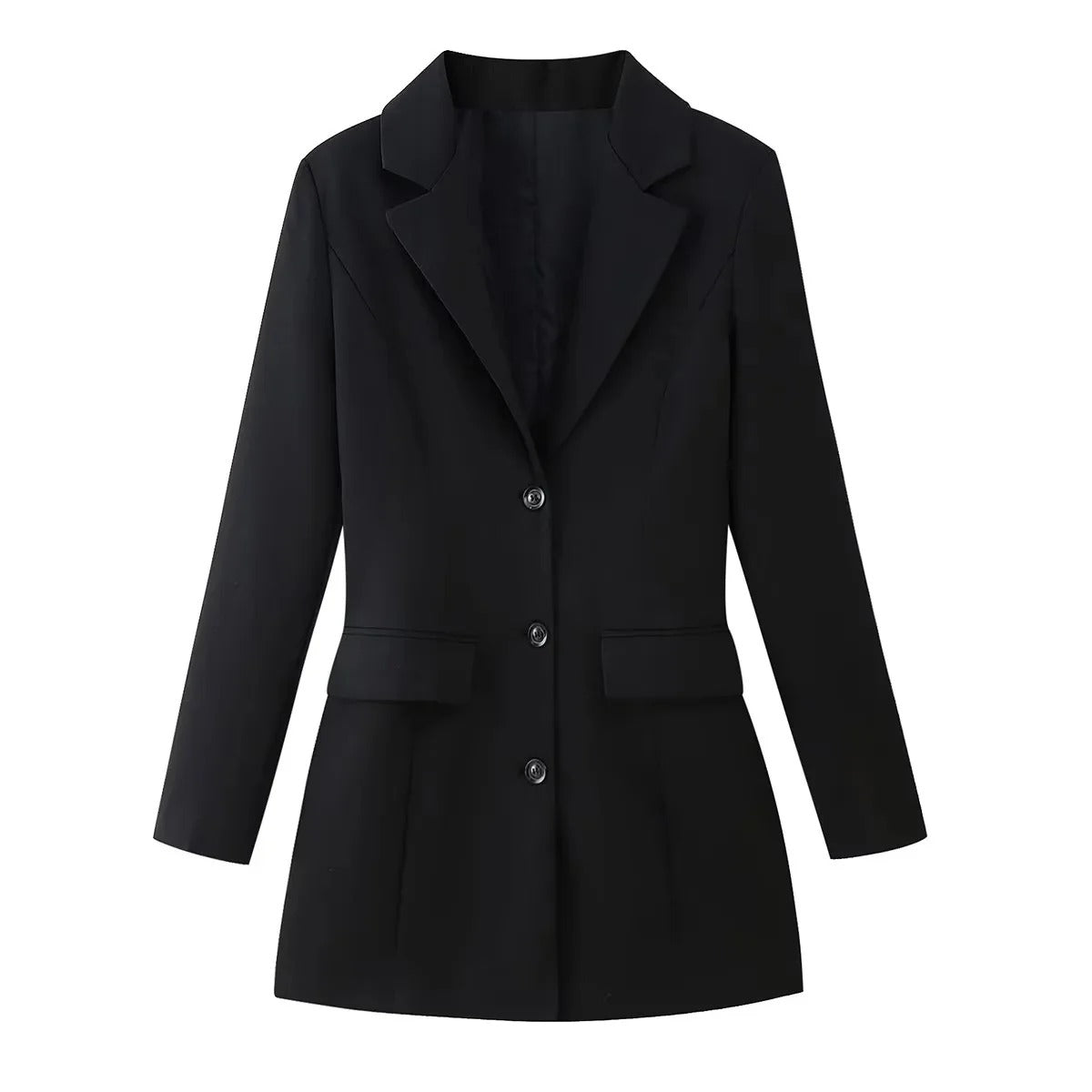 Tailored Long Blazer for Women