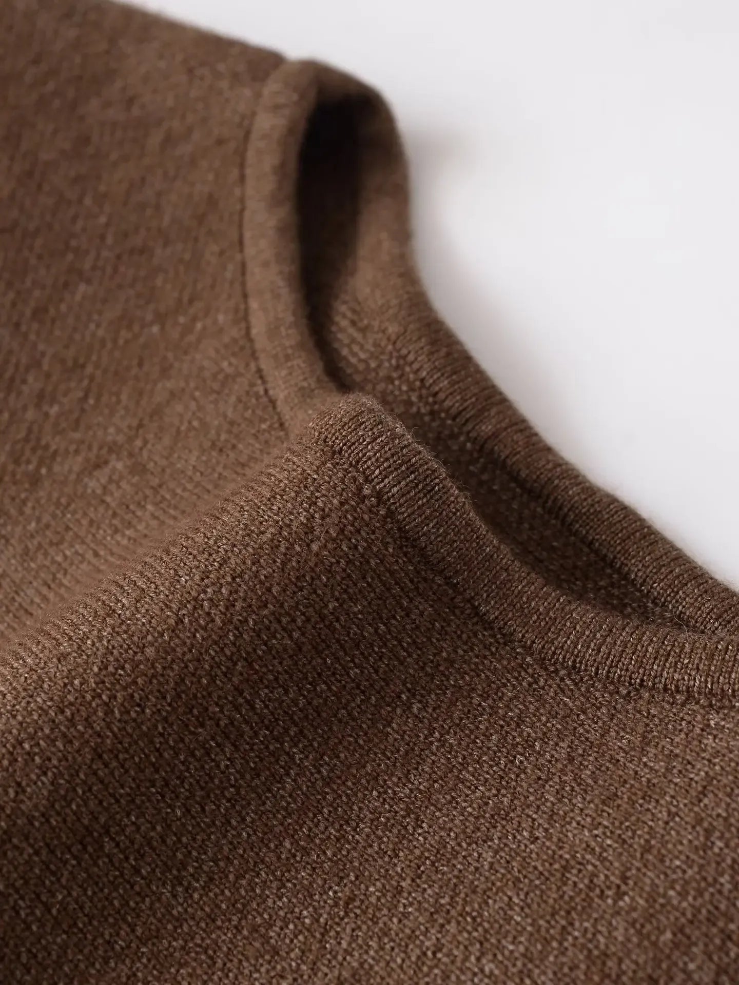 Oversized Crew Neck Knit Poncho for Women