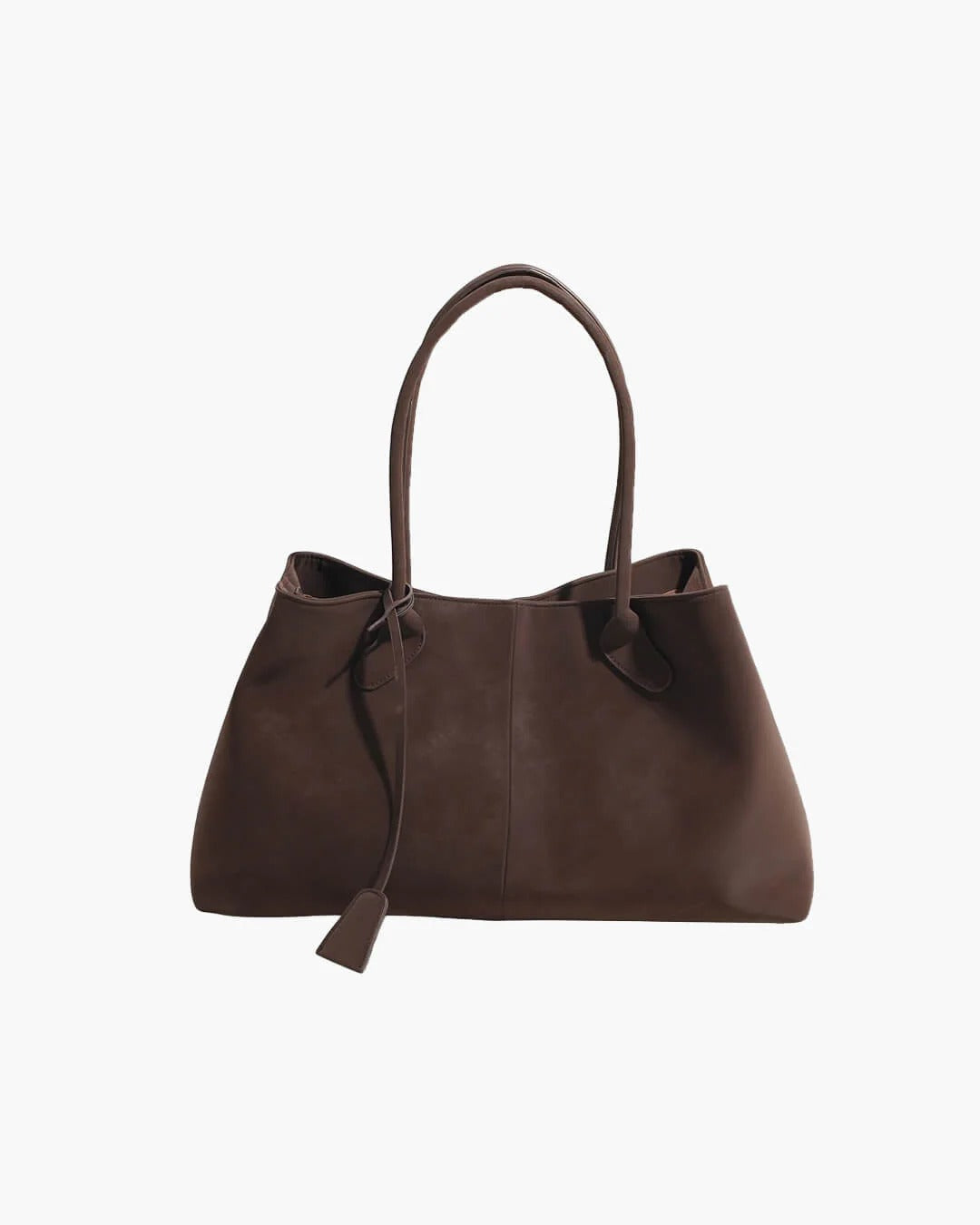 Suede Two Handle Tote Bag for Women