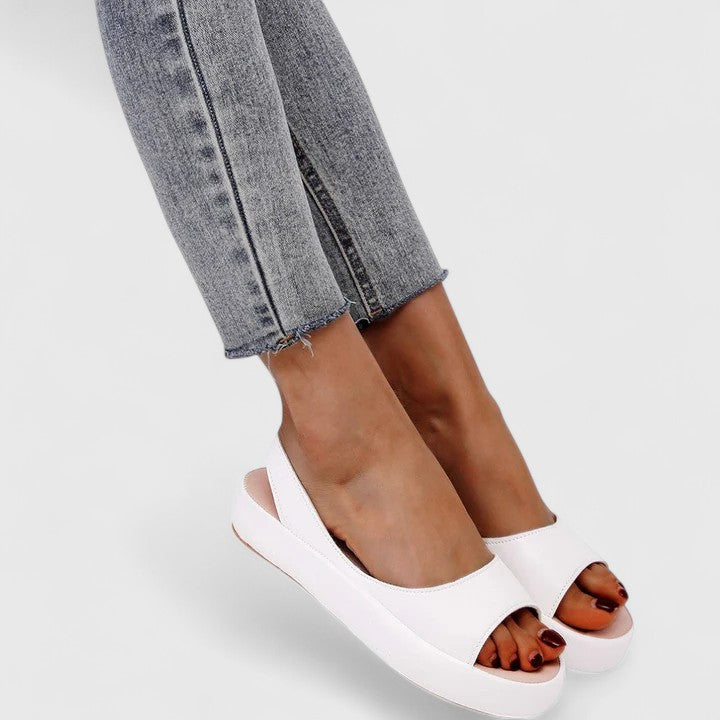 Slingback Open Toe Platform Sandals for Women