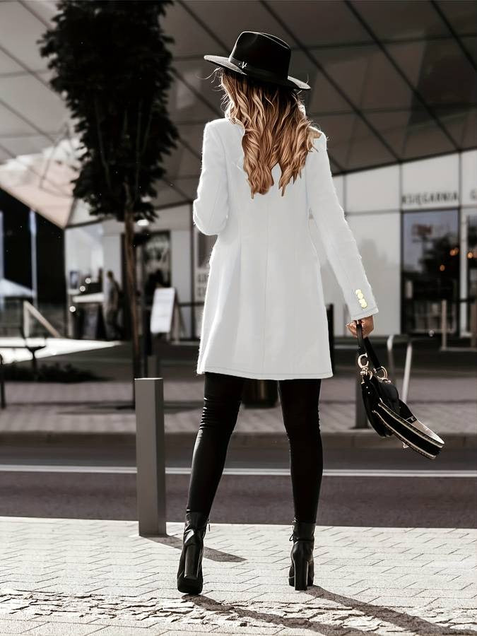 Mid Length Winter Coat for Women