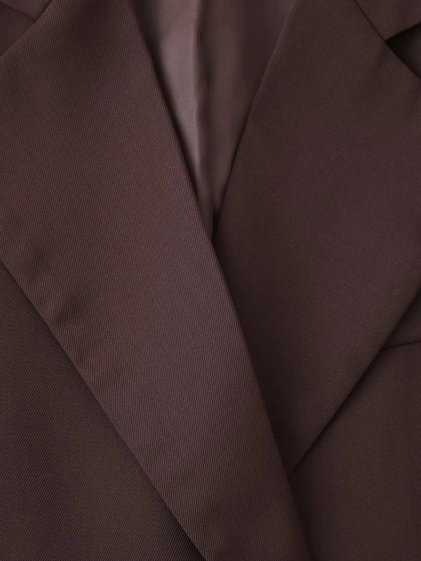 Double Breasted Asymmetric Blazer for Women