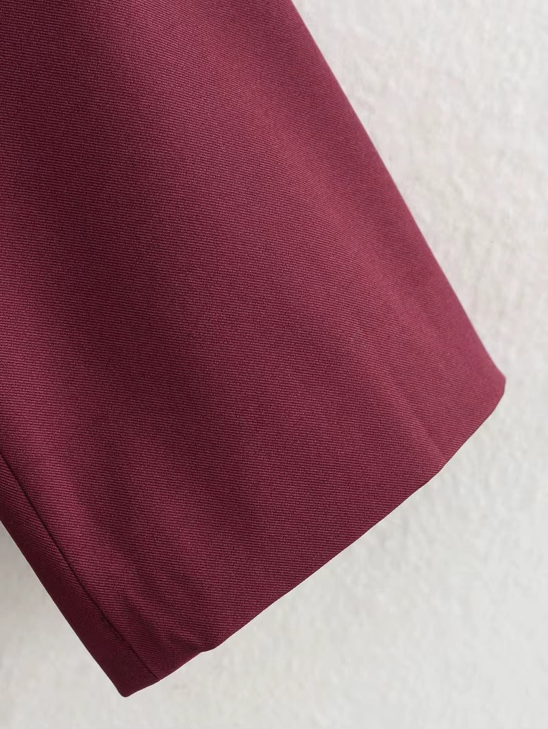 Double Breasted Longline Blazer for Women